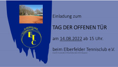 Flyer Tag der offenen Tür