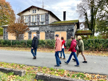 Auf der Trasse am Bf Varresbeck