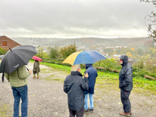 In der Kleingartenanlage Nützenberg