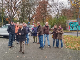 Herbstwanderung Parkplatz